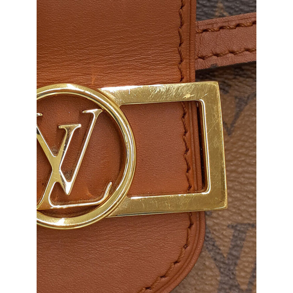 Louis Vuitton Bag Monogram Brown Shoulder Reverse Dauphine Leather - Picture 8 of 8